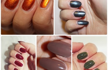 TOP 5 nail polish for autumn